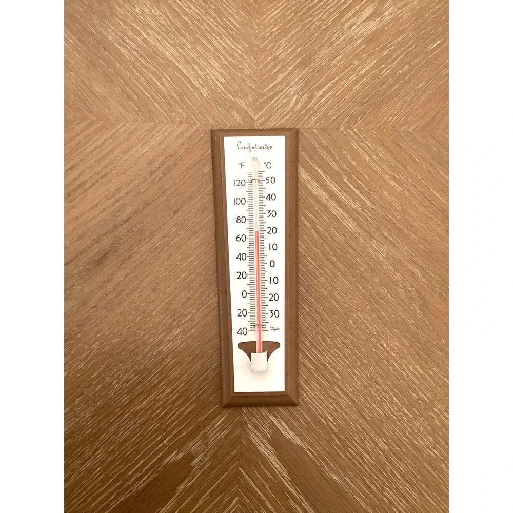 Vintage TAYLOR Comfortmeter Wall Thermometer Mid Century  Great Condition!